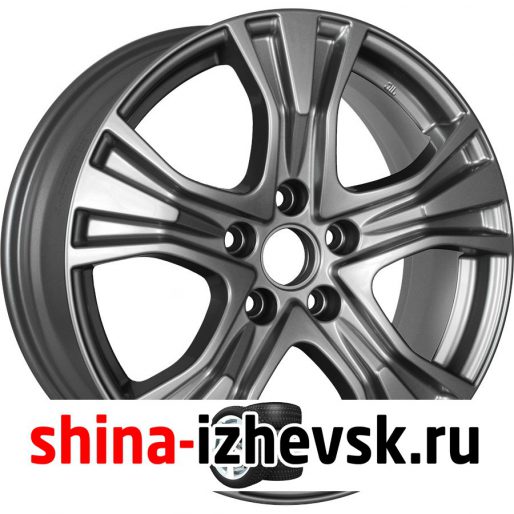 Колесный диск КиК Серия Реплика КС673 (ZV 17 X-Trail) 7xR17 5×114.3 ET40 DIA66.1 темно-серый в Ижевске